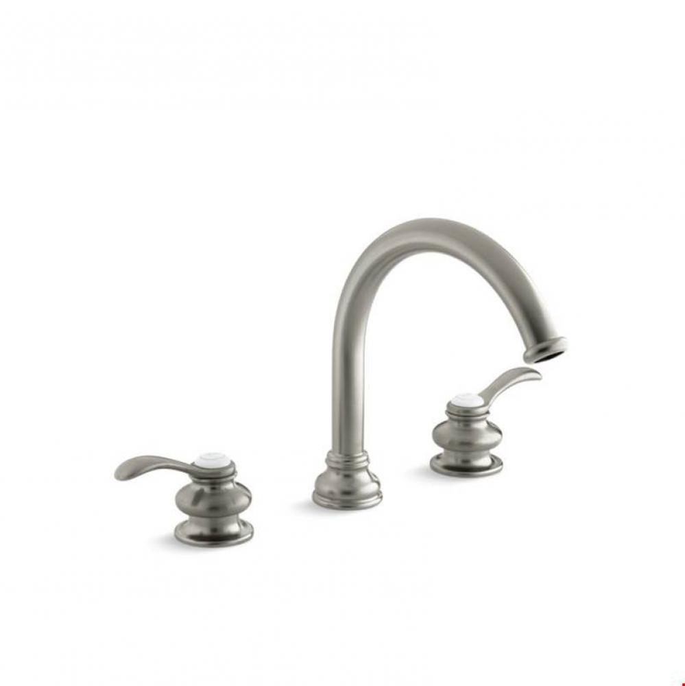 Fairfax&#xae; Deck-mount bath faucet trim with lever handles and traditional 8-7/8&apos;&apos; non