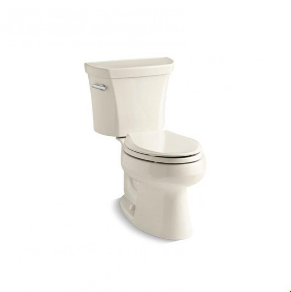 Wellworth&#xae; Two-piece elongated 1.6 gpf toilet with tank cover locks