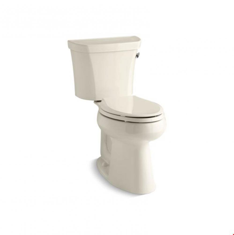 Highline&#xae; Comfort Height&#xae; Two-piece elongated 1.28 gpf chair height toilet with right-ha