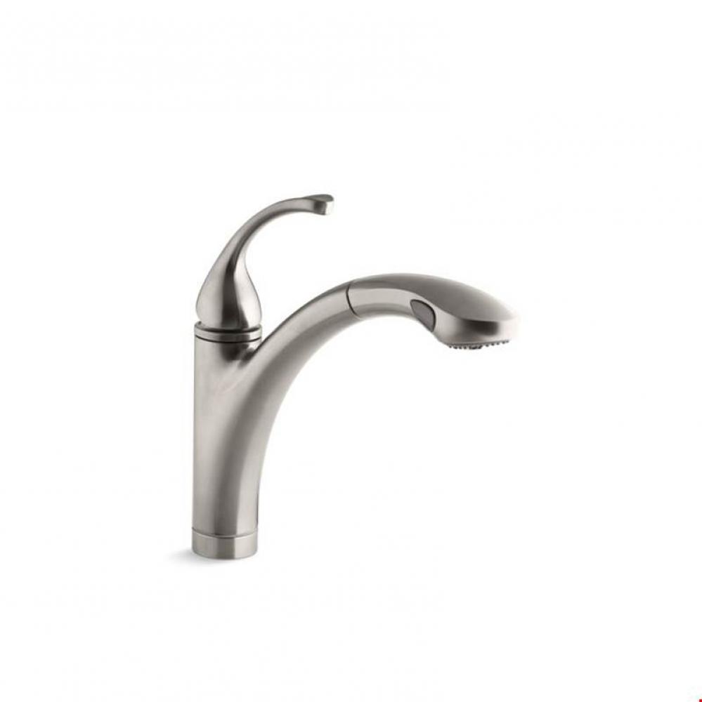 Forte&#xae; single-hole or 3-hole kitchen sink faucet with 10-1/8&apos;&apos; pull-out spray spout