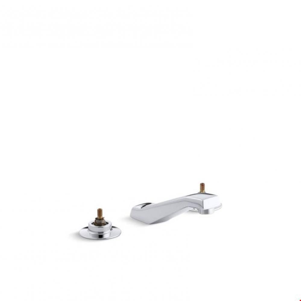 Triton&#xae; Widespread commercial bathroom sink faucet with rigid connections, requires handles,