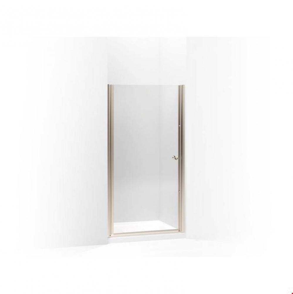 Fluence&#xae; Pivot shower door, 65-1/2&apos;&apos; H x 28-3/4 - 30-1/4&apos;&apos; W, with 1/4&ap