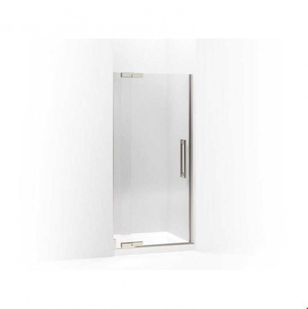 Purist&#xae; Pivot shower door, 72-1/4&apos;&apos; H x 30-1/4 - 32-3/4&apos;&apos; W, with 1/2&apo
