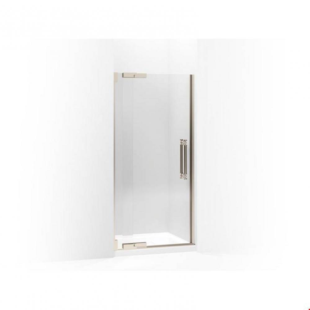 Pinstripe&#xae; Pivot shower door, 72-1/4&apos;&apos; H x 33-1/4 - 35-3/4&apos;&apos; W, with 3/8&