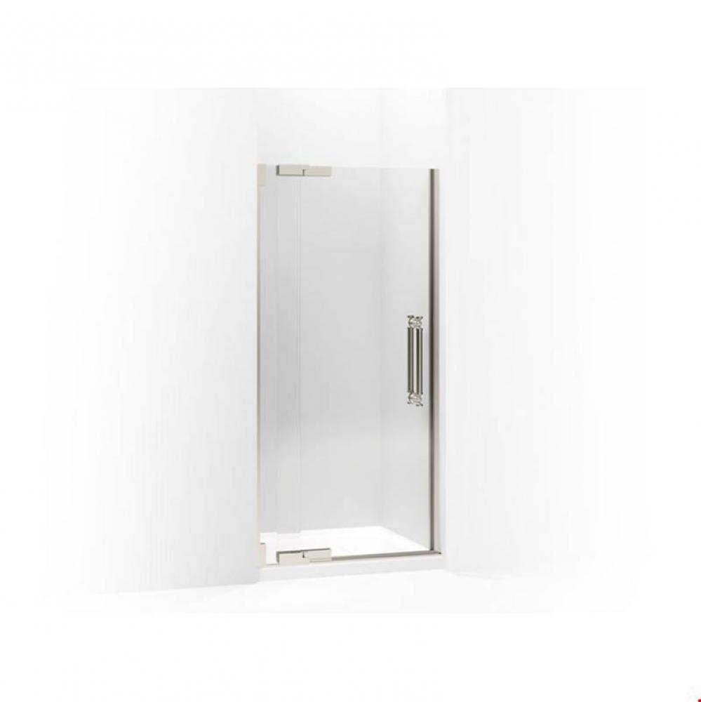 Pinstripe&#xae; Pivot shower door, 72-1/4&apos;&apos; H x 33-1/4 - 35-3/4&apos;&apos; W, with 3/8&