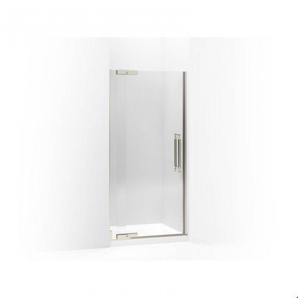 Pinstripe&#xae; Pivot shower door, 72-1/4&apos;&apos; H x 36-1/4 - 38-3/4&apos;&apos; W, with 3/8&