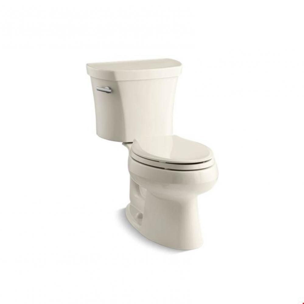 Wellworth&#xae; Two piece elongated 1.28 gpf toilet with 14&apos;&apos; rough in