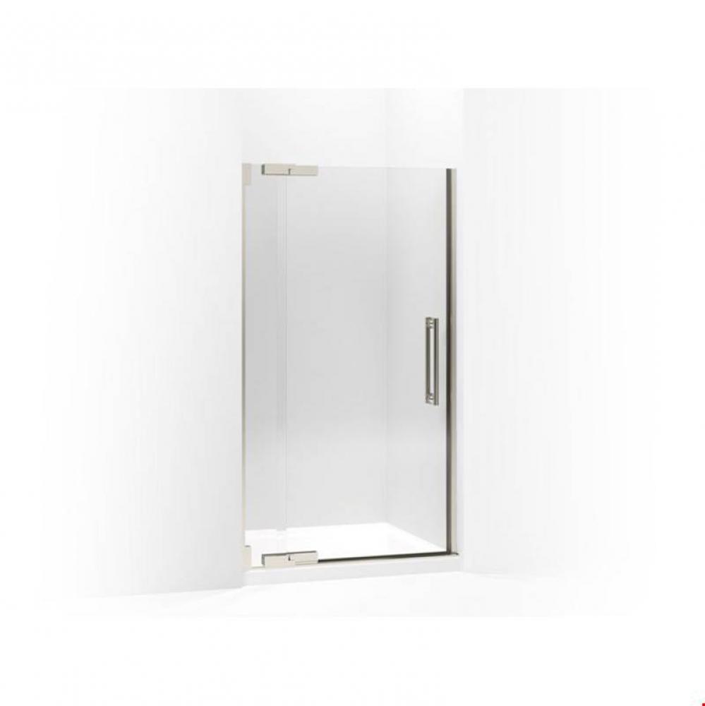 Purist&#xae; Pivot shower door, 72-1/4&apos;&apos; H x 39-1/4 - 41-3/4&apos;&apos; W, with 1/2&apo