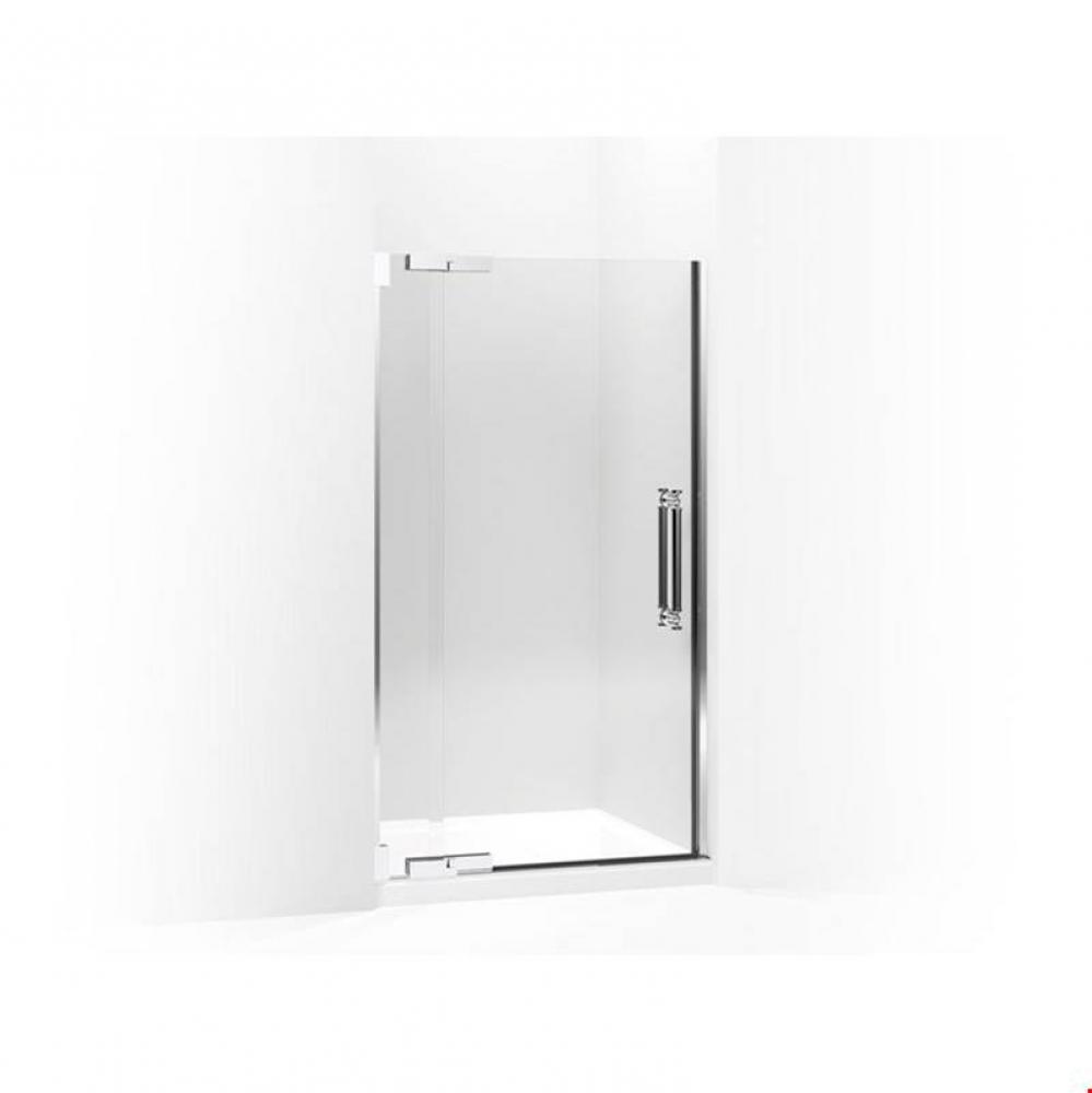 Pinstripe&#xae; Pivot shower door, 72-1/4&apos;&apos; H x 39-1/4 - 41-3/4&apos;&apos; W, with 1/2&