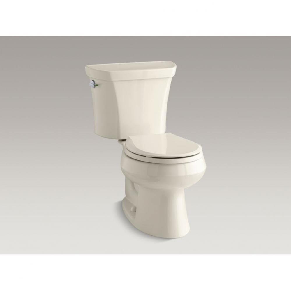 Wellworth&#xae; Two piece round front dual flush toilet