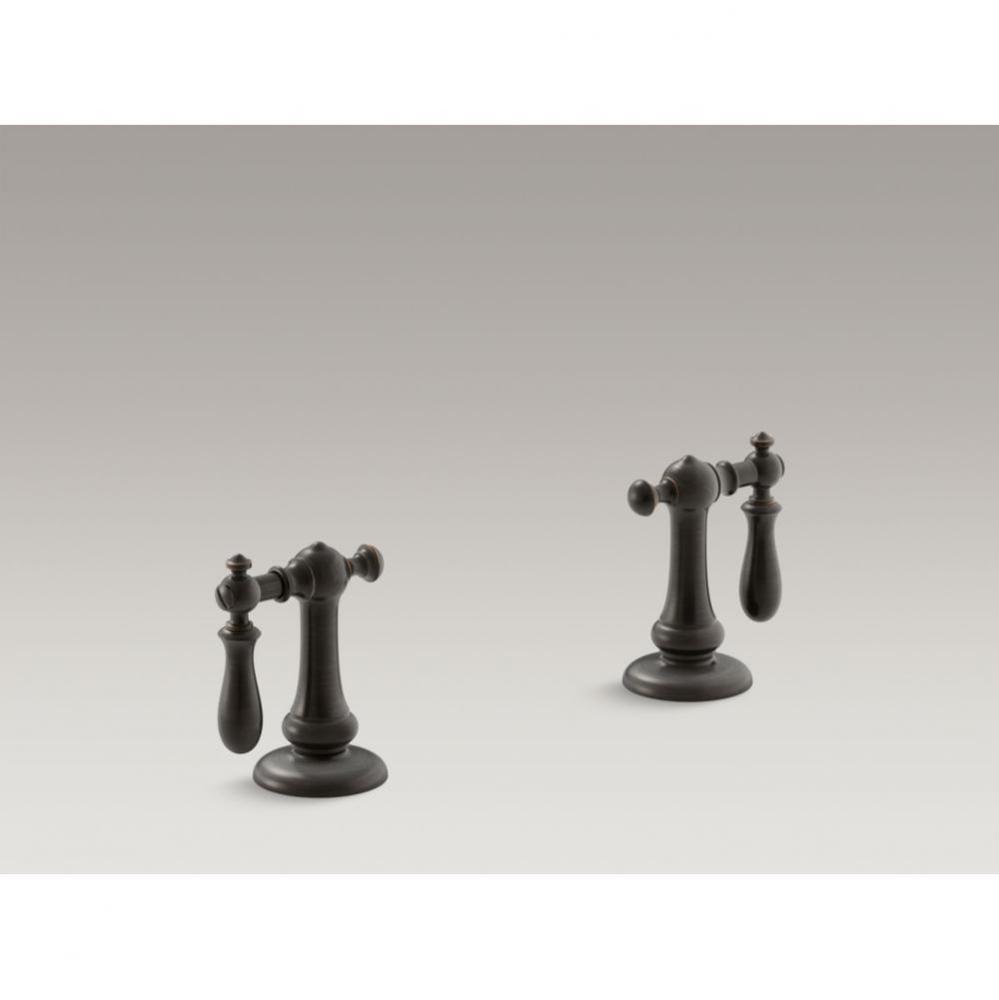 Artifacts&#xae; Bathroom sink swing lever handles