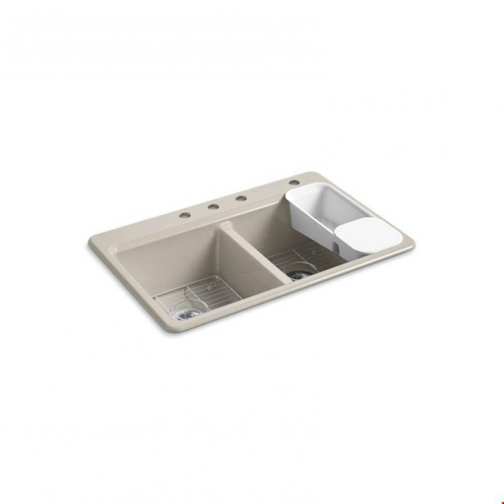Riverby&#xae; Double Equal Top Mount Sink