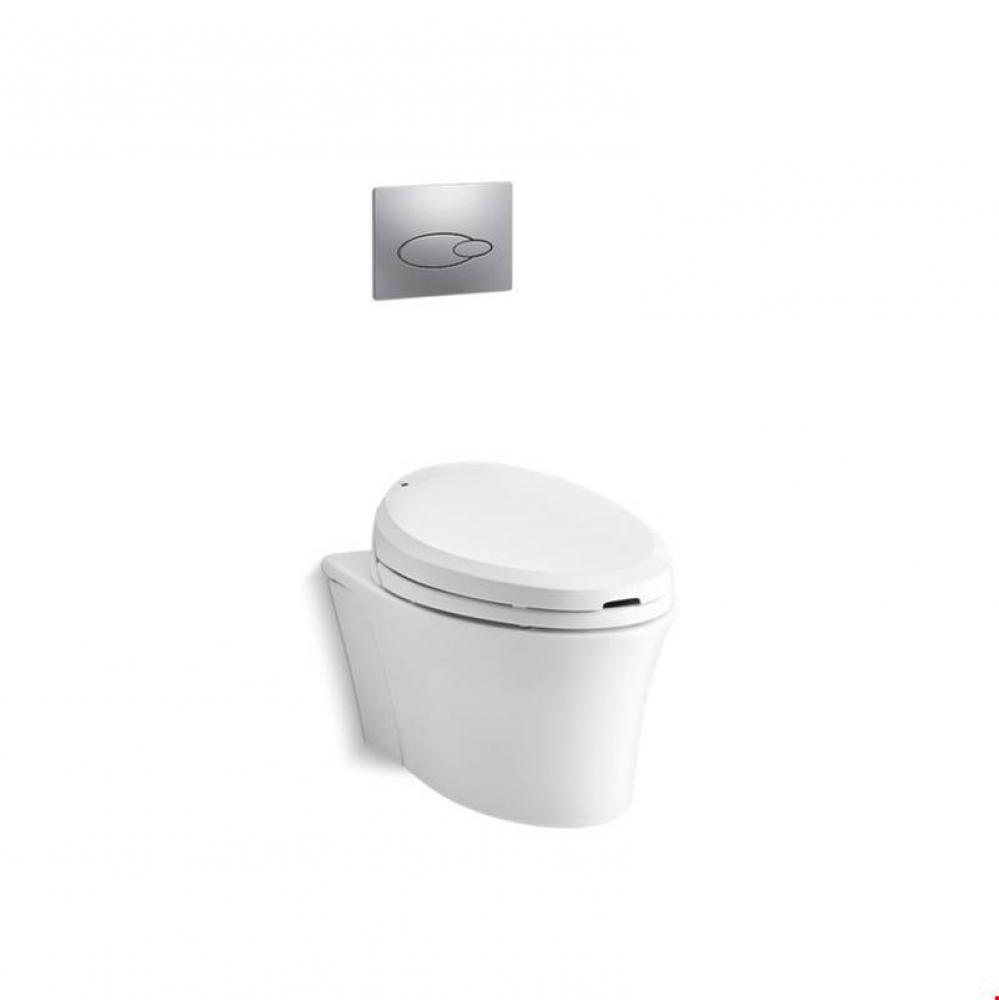 Veil&#xae; Wall-hung elongated toilet bowl with hidden cord capability