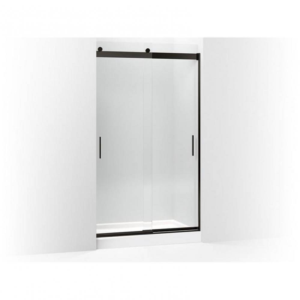 Levity&#xae; Sliding shower door, 78&apos;&apos; H x 44-5/8 - 47-5/8&apos;&apos; W, with 5/16&apos