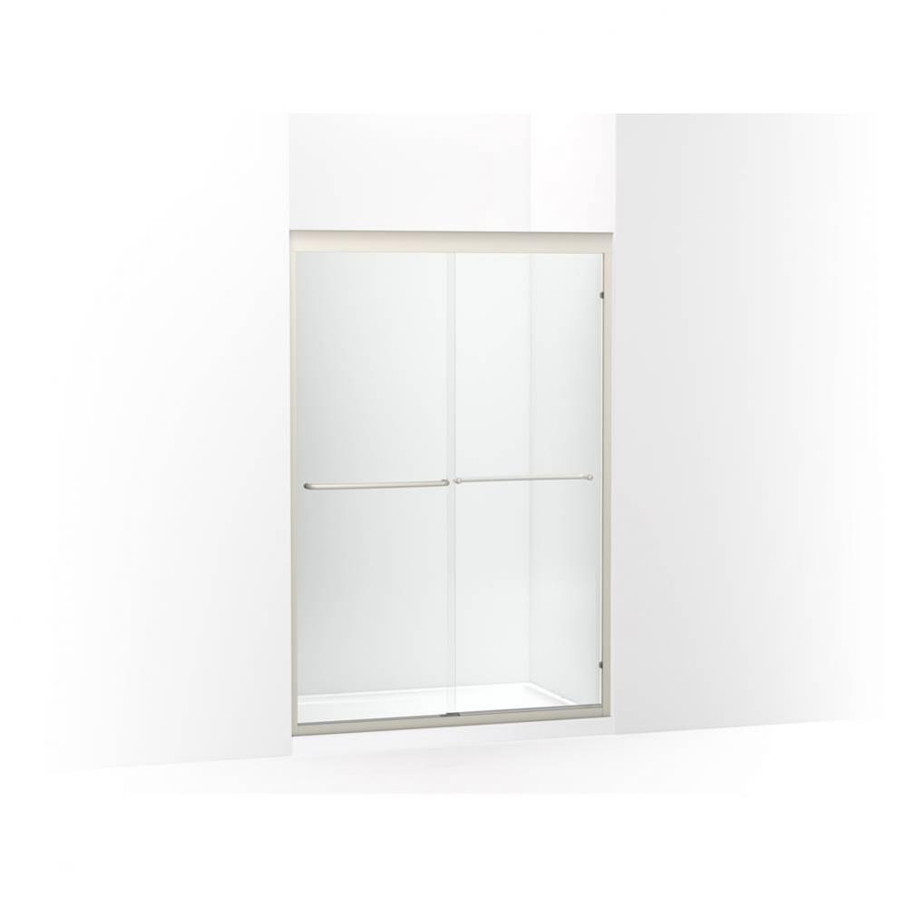 Fluence&#xae; 44-5/8 - 47-5/8&apos;&apos; W x 70-9/32&apos;&apos; H sliding shower door with 1/4&a