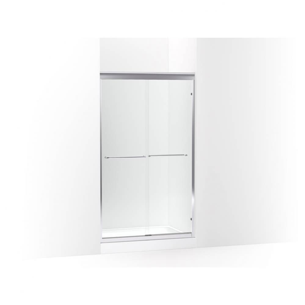 Fluence&#xae; 40&apos;&apos; - 43&apos;&apos; W x 70-1/32&apos;&apos; H sliding shower door with 1