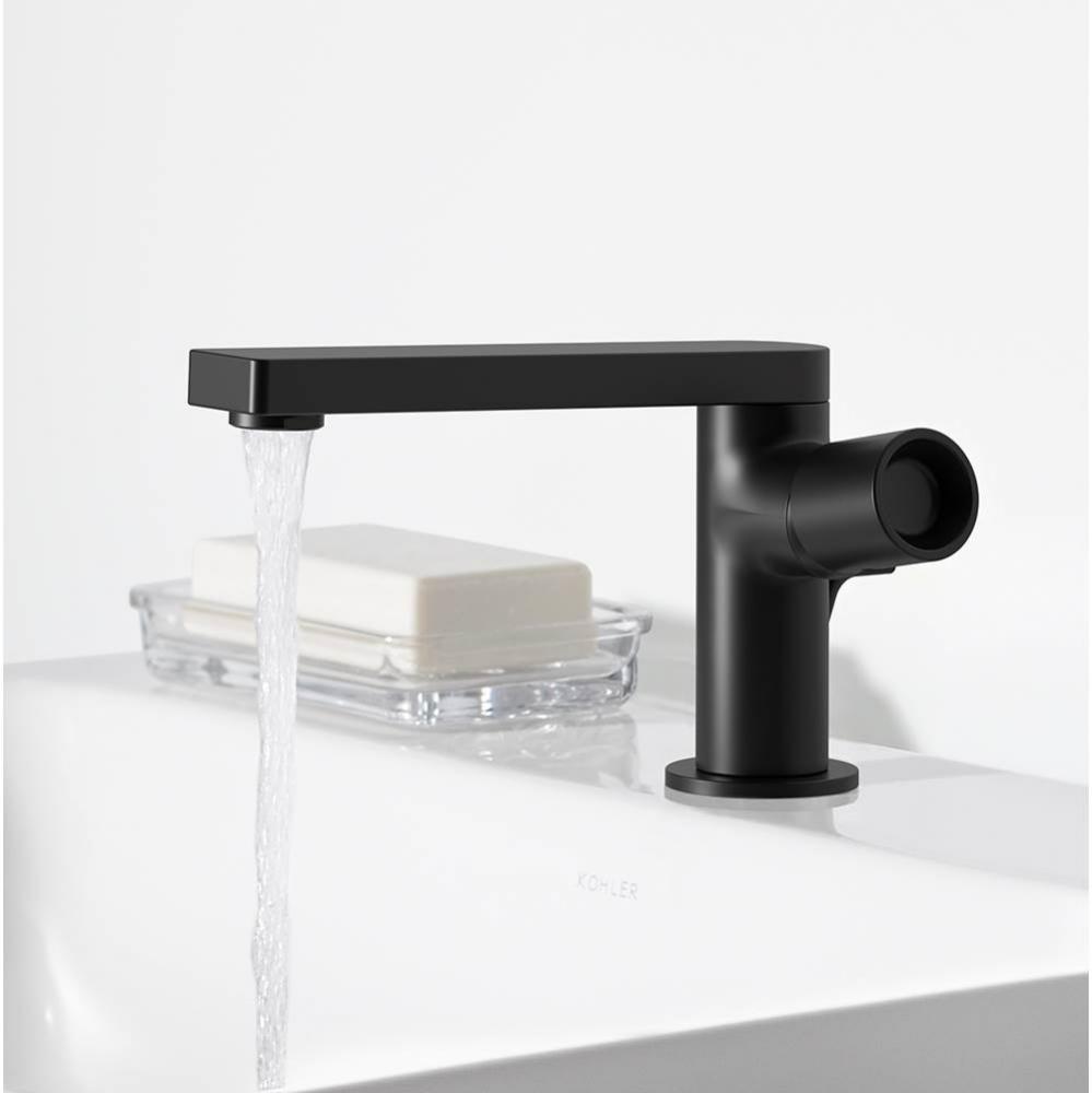 Composed Single-handle Bathroom Sink Faucet With Pure Handle