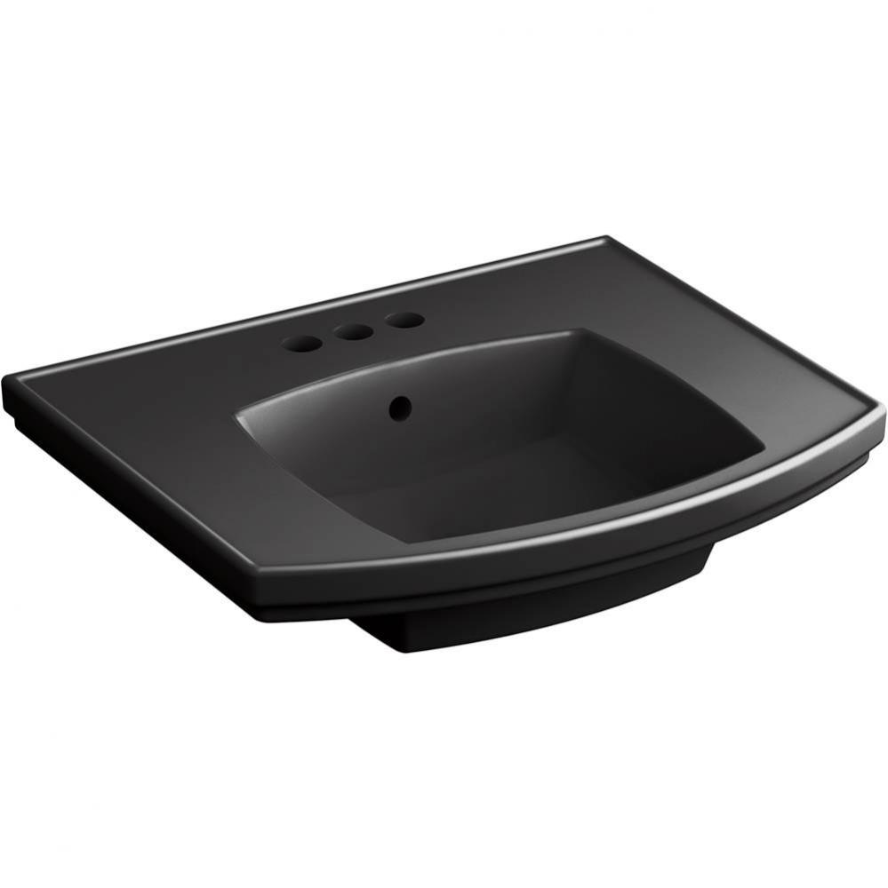 Kelston&#xae; Pedestal bathroom sink with 4&apos;&apos; centerset faucet holes