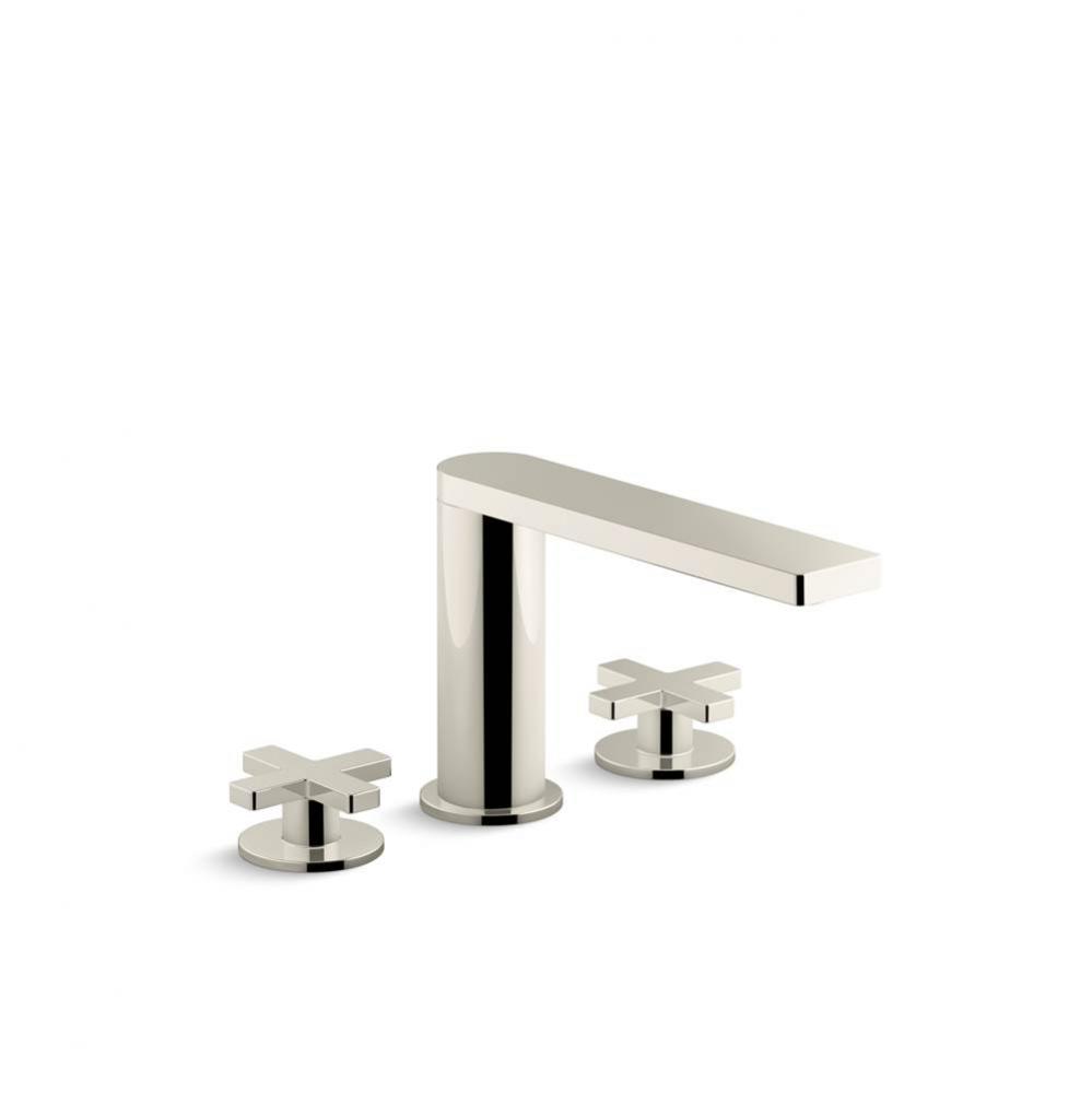 Composed Deck-Mount Bath Faucet With Lever Handles