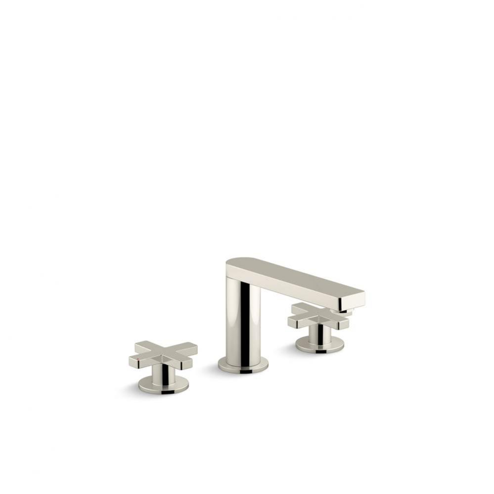 Composed Widespread Bathroom Sink Faucet With Lever Handles 1.2 GPM