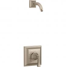 Kohler TLS462-4V-BV - Memoirs® Stately Rite-Temp® shower trim set with Deco lever handle, less showerhead