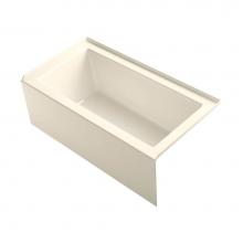 Kohler 1957-RA-47 - Underscore 60 In. x 32 In. Alcove Bath with Integral Apron, Integral Flange and Right-hand Drain