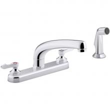 Kohler 810T21-4AFA-CP - Triton® Bowe® 1.8 gpm kitchen sink faucet with 8-3/16'' swing spout, matching