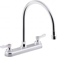 Kohler 810T70-4AHA-CP - Triton® Bowe® 1.5 gpm kitchen sink faucet with 9-5/16'' gooseneck spout, aerat