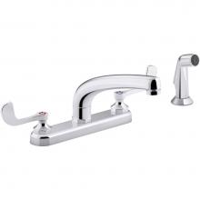 Kohler 810T21-5AHA-CP - Triton® Bowe® 1.5 gpm kitchen sink faucet with 8-3/16'' swing spout, matching