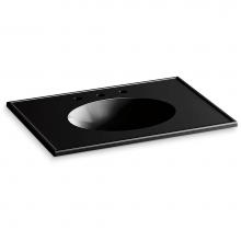Kohler 2796-8-7 - Ceramic/Impressions® 31'' Vitreous china vanity top with integrated oval sink