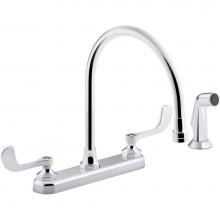 Kohler 810T71-5AHA-CP - Triton® Bowe® 1.5 gpm kitchen sink faucet with 9-5/16'' gooseneck spout, match