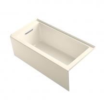 Kohler 1956-LA-47 - Underscore 60 In. x 30 In. Alcove Bath with Integral Apron, Integral Flange and Left-Hand Drain