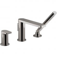 Kohler 73078-4-TT - Composed® single-handle deck-mount bath faucet with handshower
