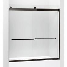 Kohler 706166-L-ABZ - Levity® Sliding bath door, 62'' H x 56-5/8 - 59-5/8'' W, with 5/16'&