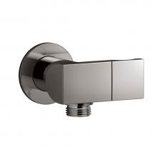 Kohler 98354-TT - Exhale® wall-mount handshower holder with supply elbow and check valve