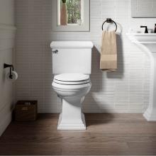 Kohler outdated2 - Memoirs Classic 2-Piece 1.6 GPF Single Flush Elongated Toilet in White with Rutledge Quiet Close T