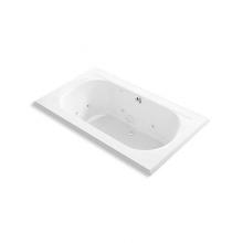 Kohler 1418-JHE-0 - Memoirs® 72'' x 42'' drop-in whirlpool bath with center rear drain