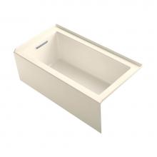 Kohler 1957-LA-47 - Underscore 60 In. x 32 In. Alcove Bath with Integral Apron, Integral Flange and Left-Hand Drain