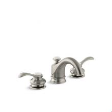 Kohler 12265-4-BN - Fairfax® Widespread bathroom sink faucet with lever handles
