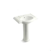 Kohler 2294-1-NY - Devonshire® 27'' pedestal bathroom sink with single faucet hole