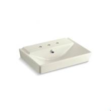 Kohler 5027-8-96 - Rêve® 23'' pedestal bathroom sink basin with 8'' widespread faucet h