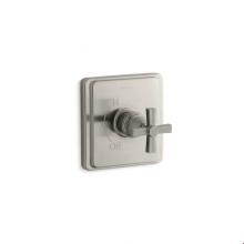 Kohler TS13135-3B-BN - Pinstripe® Rite-Temp(R) valve trim with cross handle