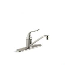 Kohler 15171-F-BN - Coralais® Three-hole kitchen sink faucet with 8-1/2'' spout and lever handle