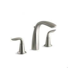 Kohler T5324-4-BN - Refinia® Bath faucet trim with high-arch diverter spout and lever handles, valve not included