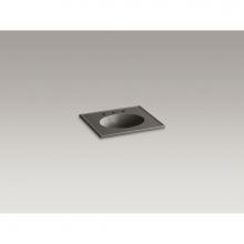 Kohler 2791-8-G86 - Ceramic/Impressions® 25'' oval vanity-top bathroom sink with 8'' widespre
