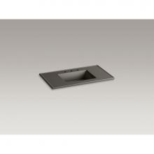 Kohler 2781-8-G86 - Ceramic/Impressions® 37'' rectangular vanity-top bathroom sink with 8'' w
