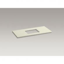 Kohler 5458-S35 - Solid/Expressions® 49'' vanity-top with single Verticyl® rectangular cutout