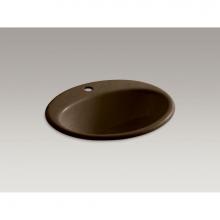 Kohler 2905-1-KA - Farmington® Drop-in bathroom sink with single faucet hole