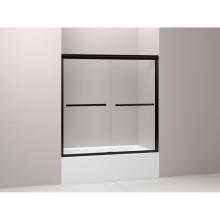 Kohler 709062-L-ABZ - Gradient® Sliding bath door, 58-1/16'' H x 56-5/8 - 59-5/8'' W, with 1/4&