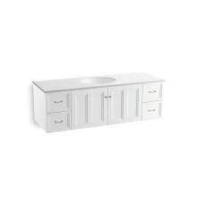 Kohler 99523-SD-1WA - Damask™ Vanity, 60, 2 Door, 4 Drawer